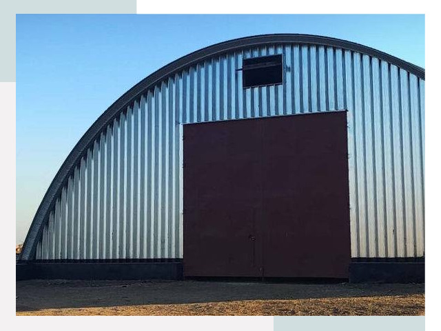 Бескаркасные ангары в Вологде