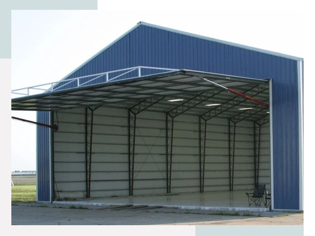 Прямо стенные ангары в Вологде