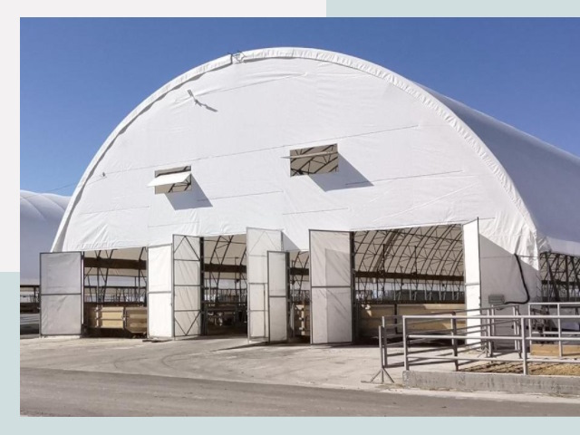 Тентовые ангары по цене 616 руб. в Вологда