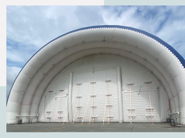 Пневмокаркасные ангары от СтальСтрой-Вгд по цене от 616 руб.