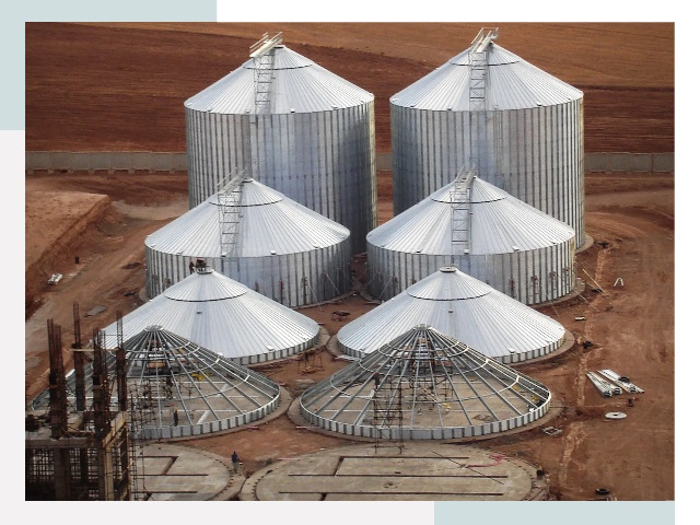 Строительство зерновых силосов в Вологде