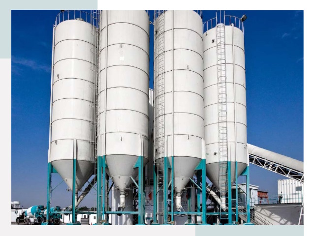Строительство цементных силосов в Вологде