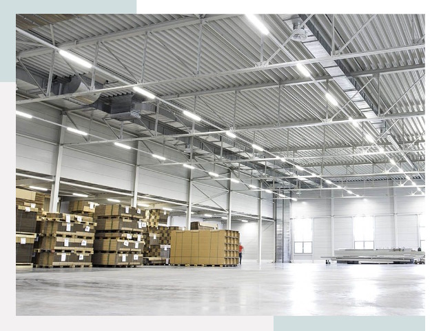 Освещение ангаров в Вологде