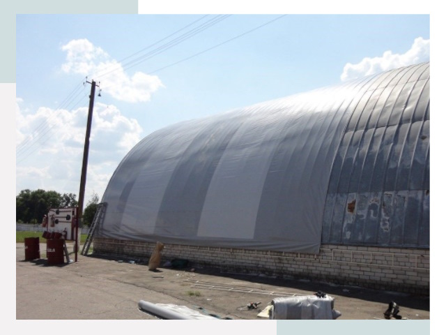 Ремонт ангаров в Вологде